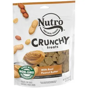 12/16 oz. Nutro Crunchy Treats Peanut Butter - Treat